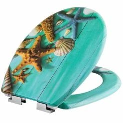 Meilleure affaire 😉 Tectake Abattant WC - noir 🤩 -Accessoires pour la maison Soldes 4260490482625 1