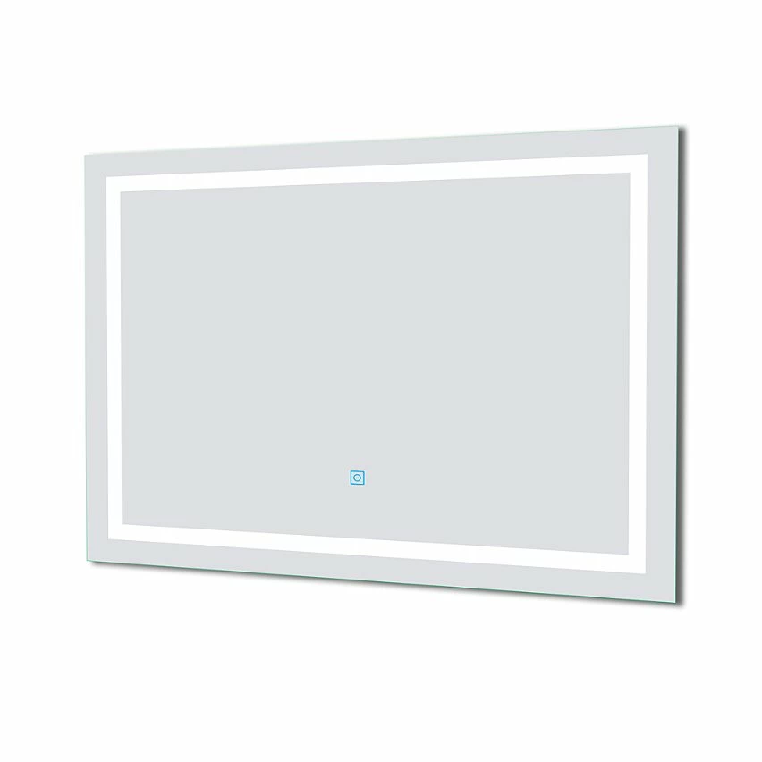 Bon marché 🛒 AICA Sanitaire Miroir antibuée avec interrupteur tactile + commande unique + lumière blanche 6000k + 90 x 4 x 60 cm (L x P x H) ✨ 3 Bon marché 🛒 AICA Sanitaire Miroir antibuée avec interrupteur tactile + commande unique + lumière blanche 6000k + 90 x 4 x 60 cm (L x P x H) ✨