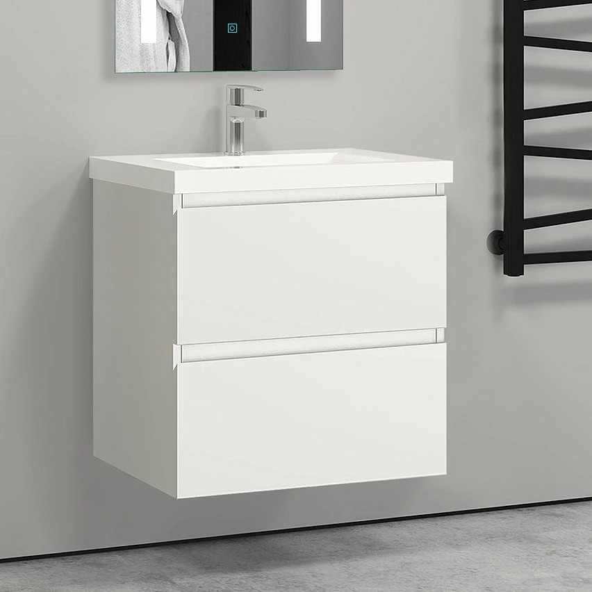 Les meilleures critiques de 🤩 AICA Sanitaire meuble couleur blanc mat de salle de bain avec deux tiroir et vasque en céramique 👍 8 Les meilleures critiques de 🤩 AICA Sanitaire meuble couleur blanc mat de salle de bain avec deux tiroir et vasque en céramique 👍 – Image 6