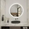 Grosses soldes 😉 AICA Sanitaire miroir salle de bain, miroir arrondi salle de bain, miroir rond antibuée avec éclairage, miroir étanche très leger ⭐ 2 Grosses soldes 😉 AICA Sanitaire miroir salle de bain, miroir arrondi salle de bain, miroir rond antibuée avec éclairage, miroir étanche très leger ⭐ -Accessoires pour la maison Soldes 4764075265172 7 2