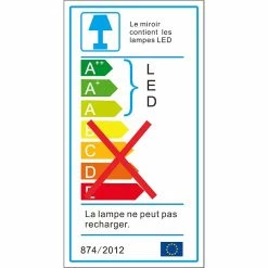 Top 10 ✔️ AICA Sanitaire Miroir antibuée rond, Mode de variation dimmable, Lumière blanc chaud/froid ⌛ 11 Top 10 ✔️ AICA Sanitaire Miroir antibuée rond, Mode de variation dimmable, Lumière blanc chaud/froid ⌛ -Accessoires pour la maison Soldes 4764075266704 5