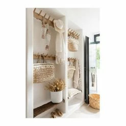 Offres 💯 Calicosy Set de 3 paniers ronds en jacinthe d'eau naturelle 🧨 -Accessoires pour la maison Soldes 5400924111304 4