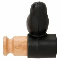 De gros 🎁 Paris prix Patère 1 Crochet Design "Oiseau" 11cm Noir 🤩 -Accessoires pour la maison Soldes 5420072069470 3