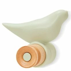 De gros 🎉 Paris prix Patère 1 Crochet Design "Oiseau" 11cm Vert 🎉