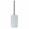 Grosses soldes 🤩 Spirella Brosse Wc avec support Porcelaine QUADRO Blanc ⌛ -Accessoires pour la maison Soldes 7610583001559 1
