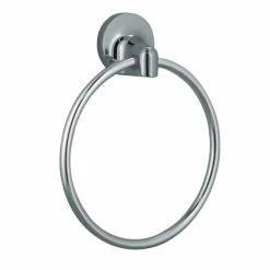 Meilleure affaire 🥰 Spirella Anneau Porte Serviettes mural LAGUNE Chromé 🛒