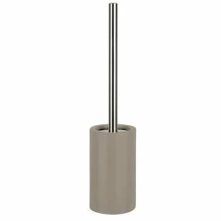 Remise 🤩 Spirella Brosse Wc avec support Céramique TUBE Taupe 🧨