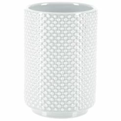 De gros ⌛ Spirella Gobelet Faience MERO Blanc 👍