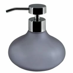 Grosses soldes 🔔 Spirella Distributeur de savon Verre MALA Misty Gris 😀