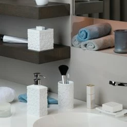 Meilleure affaire 🤩 Spirella Porte savon Polyrésine AGDA Blanc 🤩 -Accessoires pour la maison Soldes 7610583203038 3