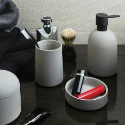 De gros ✨ Spirella Porte savon Céramique GEMMA Gris ✨ -Accessoires pour la maison Soldes 7610583203205 3