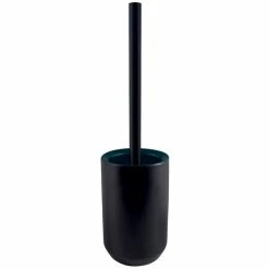 Remise ❤️ Spirella Brosse Wc avec support Céramique JARO Noir Petrol 🔥