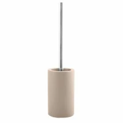 Remise ⌛ Spirella Brosse Wc avec support Céramique TUBE MAT Taupe Mat 🎉