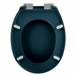 Tout neuf 🔥 Spirella Abattant WC Thermo Dur NEELA Pétrole Mat - Charnières ABS Chromé 🌟 -Accessoires pour la maison Soldes 7610583213013 4