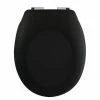 Budget 🔥 Spirella Abattant WC Thermo Dur NEELA Noir Mat - Charnières ABS Chromé 🧨 -Accessoires pour la maison Soldes 7610583213044 1