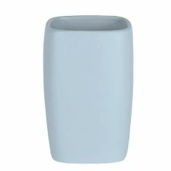 Nouveau 👍 Spirella Gobelet Céramique RETRO Bleu pastel 🎉