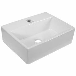 Offres 🎁 Hucoco NOMI - Ensemble de salle de bain - 4 pcs - Meubles à suspendre - Vasque en porcelaine - Beige 💯 -Accessoires pour la maison Soldes 7625820162740 3