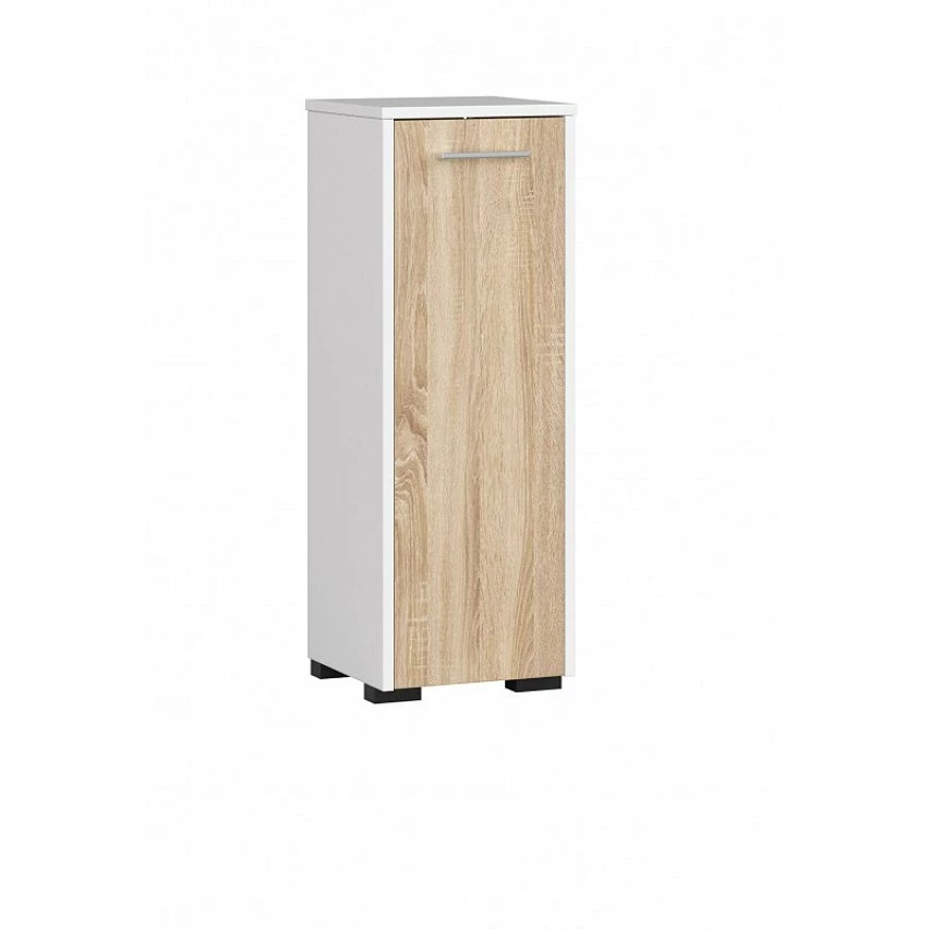Bon marché 🎉 Hucoco MAREIKI - Armoire Colonne de salle de bain 82x30x30 cm - Armoire toilette - Meuble salle de bain - 1 porte - Blanc/Sonoma 🤩 3 Bon marché 🎉 Hucoco MAREIKI - Armoire Colonne de salle de bain 82x30x30 cm - Armoire toilette - Meuble salle de bain - 1 porte - Blanc/Sonoma 🤩