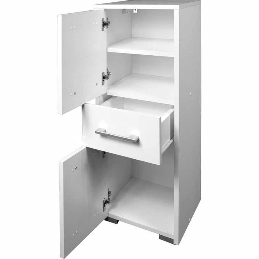 Vente flash 😀 Hucoco ASTORIA - Armoire Colonne de salle de bain moderne 85x30x30cm - Meuble de rangement pour salle de bain - Tiroir + 2 portes - Sonoma 🤩 4 Vente flash 😀 Hucoco ASTORIA - Armoire Colonne de salle de bain moderne 85x30x30cm - Meuble de rangement pour salle de bain - Tiroir + 2 portes - Sonoma 🤩 – Image 2