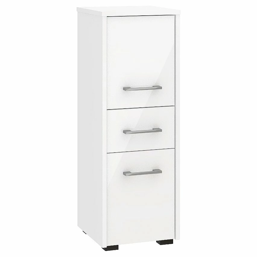 Meilleure vente 👍 Hucoco ASTORIA - Armoire Colonne de salle de bain contemporaine 85x30x30 cm - Meuble de rangement design moderne - Double finition - Blanc laqué 😍 3 Meilleure vente 👍 Hucoco ASTORIA - Armoire Colonne de salle de bain contemporaine 85x30x30 cm - Meuble de rangement design moderne - Double finition - Blanc laqué 😍