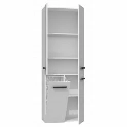 Top 10 🤩 Hucoco RORY - Armoire de salle de bain design moderne - Dimensions 174x60x30 cm - Colonne de rangement - Blanc ❤️ -Accessoires pour la maison Soldes 7625847942295 3