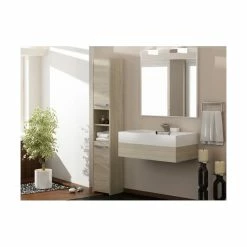 Bon marché 😉 Hucoco PISA - Colonne armoire salle de bain - 30x30x170 cm - Meuble salle de bain - Rangement salle de bain - sonoma 😉 7 Bon marché 😉 Hucoco PISA - Colonne armoire salle de bain - 30x30x170 cm - Meuble salle de bain - Rangement salle de bain - sonoma 😉 -Accessoires pour la maison Soldes 7625902774335 3