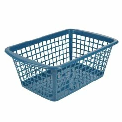 Meilleur prix 🎉 Paris prix Panier à Linge "Moving" 37cm Bleu Paon 🌟