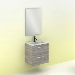 Acheter 😀 Amizuva Set HONE H.50 x L.50 x P.35, effet Gris Sablé 🎉 -Accessoires pour la maison Soldes 8414623396587 5