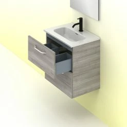 Acheter 😀 Amizuva Set HONE H.50 x L.50 x P.35, effet Gris Sablé 🎉 -Accessoires pour la maison Soldes 8414623396587 6