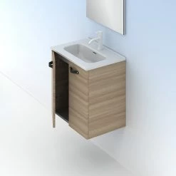 Offres 🥰 Amizuva Set ANEKO H.50 x L.50 x P.35, effet noyer sablé 💯 -Accessoires pour la maison Soldes 8414623396686 5