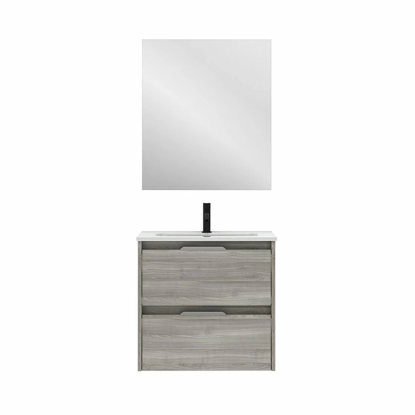 Les meilleures critiques de 🎉 Amizuva Ensemble de meuble, vasque et miroir SUKI avec deux tiroirs H.56,5 x L.60 x P.46 , effet Gris sablé ✔️ 3 Les meilleures critiques de 🎉 Amizuva Ensemble de meuble, vasque et miroir SUKI avec deux tiroirs H.56,5 x L.60 x P.46 , effet Gris sablé ✔️