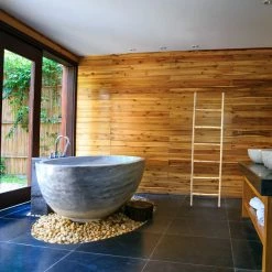 Tout neuf 👍 MSV Porte Serviettes Echelle 6 niveaux Bambou ❤️ -Accessoires pour la maison Soldes 8422914500209 3