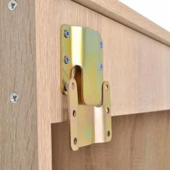 Bon marché ✨ vidaXL Dix pièces pour salle de bains avec lavabo et robinet beige 🎁 -Accessoires pour la maison Soldes 8718475992752 5