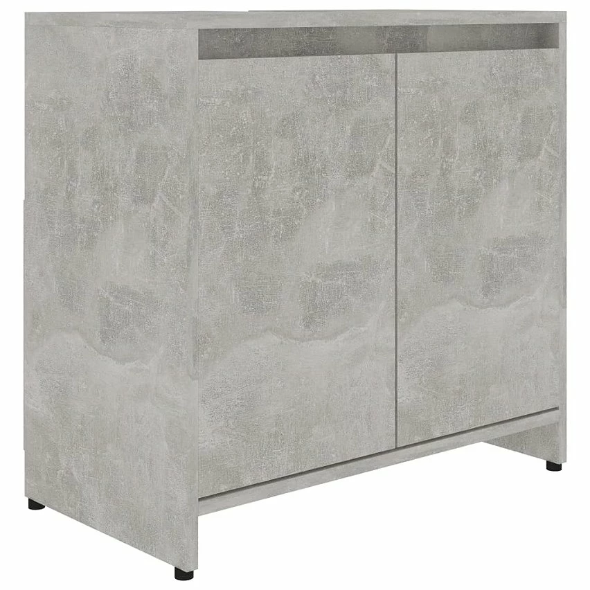 Bon marché 👏 vidaXL Armoire de salle de bain Gris béton 60x33x61 cm Aggloméré 👍 3 Bon marché 👏 vidaXL Armoire de salle de bain Gris béton 60x33x61 cm Aggloméré 👍